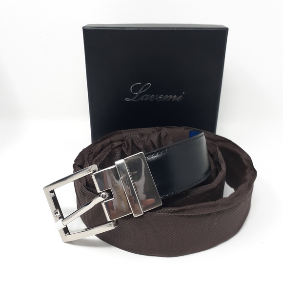 LAVEMI Mens  Belt Reversible Belt - Picture 9 of 10